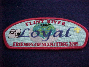 Flint River sa14, 2005, "Loyal"