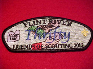 Flint River sa22, 2012, "Thrifty"
