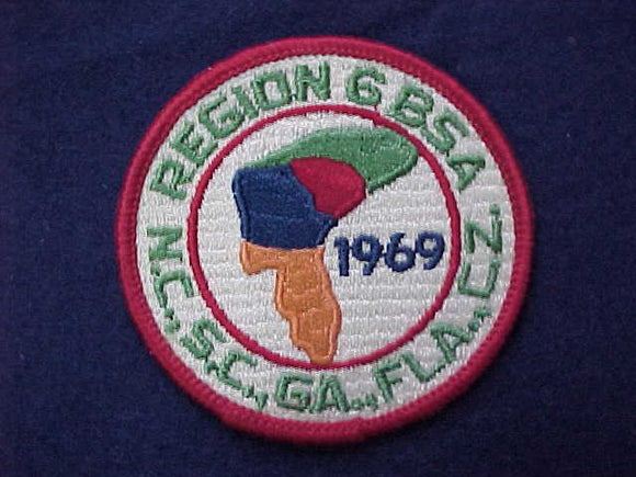 Region 6, 1969 NJ with GA