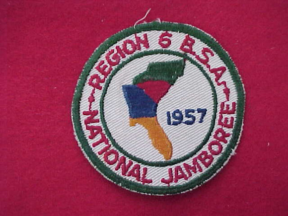Region 6, 1957 NJ, mint