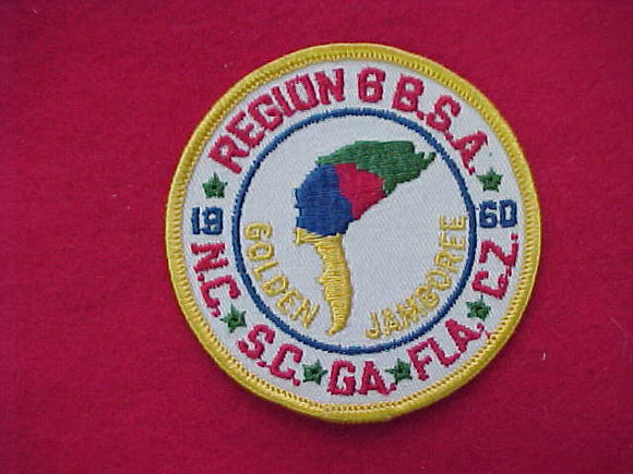 Region 6, 1960 NJ, mint