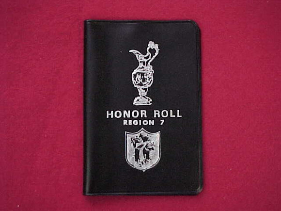 Region 7, Spencer award, honor roll. Business card holder