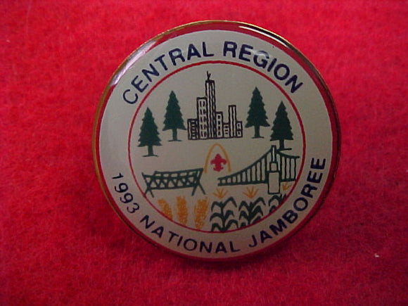 Central Region, 1993 NATIONAL JAMBOREE PIN