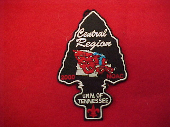 Central Region, 2000 NOAC PATCH, UNIV. OF TENNESSEE
