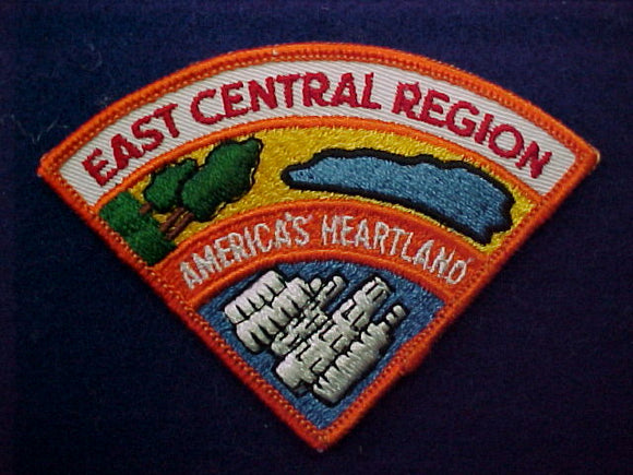 East Central Region, PIE SHAPE, FIRST ISSUE, 1973