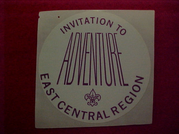 East Central Region, STICKER INVITATION TO ADV