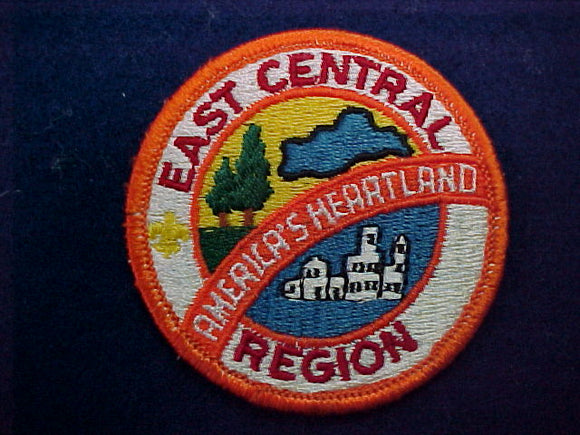 East Central Region, 3ROUND, CLOTH BACK, WITH FDL