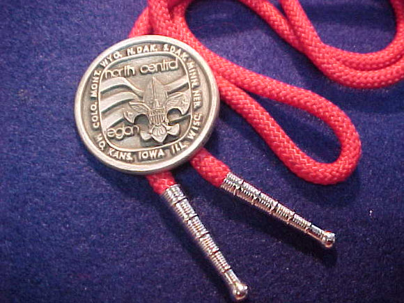 NORTH CENTRAL REGION BOLO, PEWTER, RED STRING