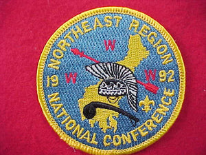 Northeast Region, 1992 NATIONAL CONFERENCE