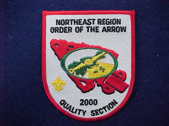 Northeast Region, 2000 QUALITY SECTION