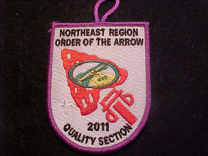 NORTHEAST REGION OA PATCH, 2011 QUALITY SECTION