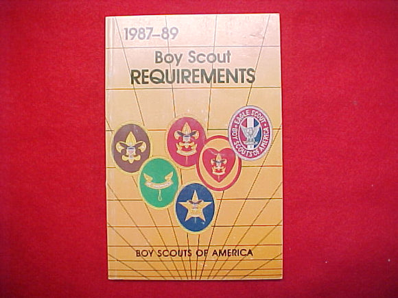 BOY SCOUT REQUIREMENTS, Jun-88