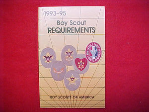 BOY SCOUT REQUIREMENTS, Sep-93