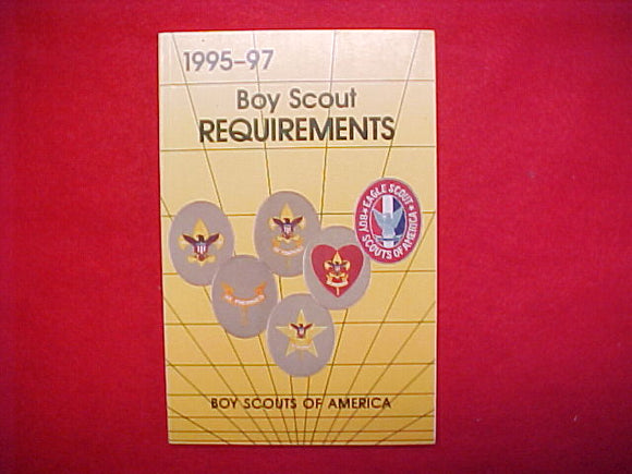 BOY SCOUT REQUIREMENTS, Jul-95