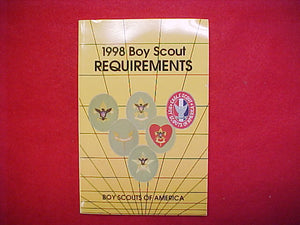 BOY SCOUT REQUIREMENTS, 1998