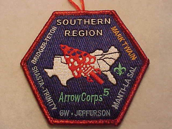 SOUTHERN REGION PATCH, ARROWCORPS 5