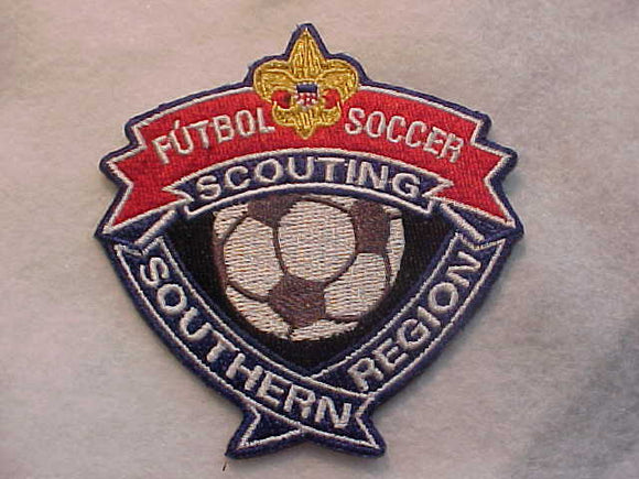 SOUTHERN REGION PATCH, FUTBOL/SOCCER, SCOUTING
