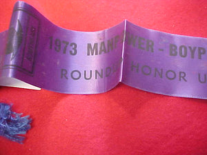 southeast region, 1973 manpower-boypower round up honor unit award ribbon, used