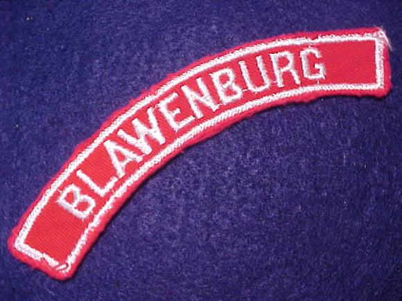BLAWENBURG RED/WHITE CITY STRIP, MINT