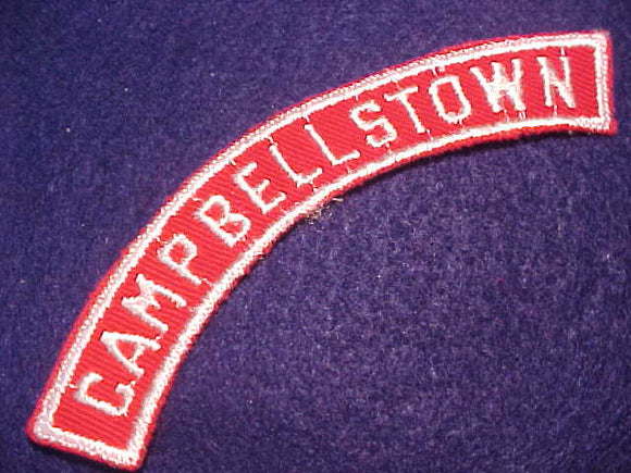 CAMPBELLSTOWN RED/WHITE CITY STRIP, MINT