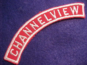 CHANNELVIEW RED/WHITE CITY STRIP, MINT