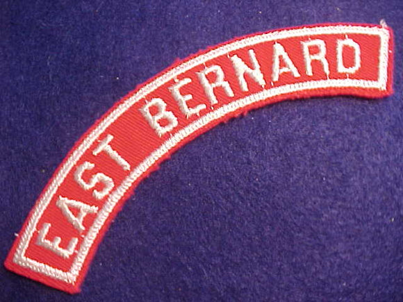 EAST BERNARD RED/WHITE CITY STRIP, MINT