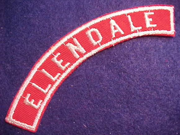 ELLENDALE RED/WHITE CITY STRIP, MINT