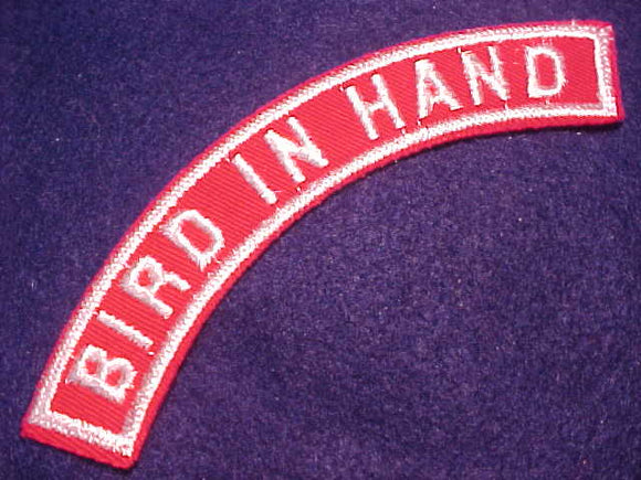 BIRD IN HAND RED/WHITE CITY STRIP, MINT