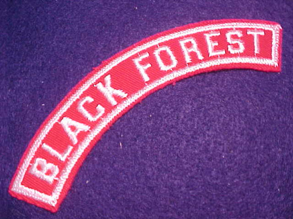 BLACK FOREST RED/WHITE CITY STRIP, MINT