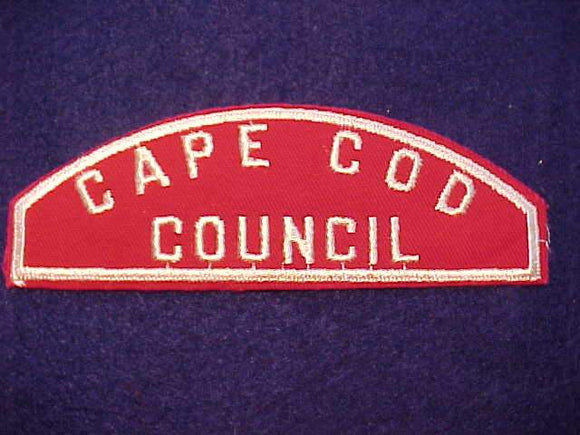 RED/WHITE STRIP, CAPE COD/COUNCIL