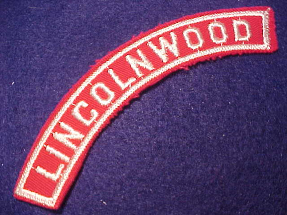 LINCOLNWOOD RED/WHITE CITY STRIP, MINT