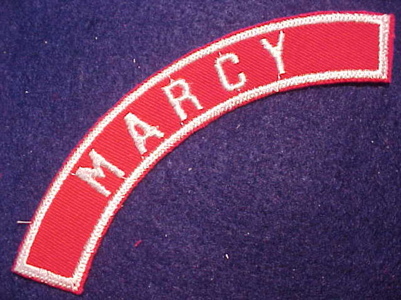 MARCY RED/WHITE CITY STRIP, MINT