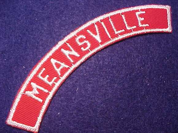 MEANSVILE RED/WHITE CITY STRIP, MINT