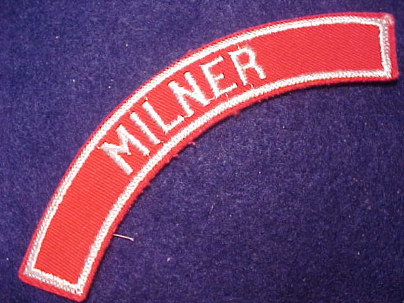 MILNER RED/WHITE CITY STRIP, MINT