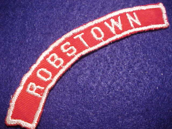 ROBSTOWN RED/WHITE CITY STRIP, MINT