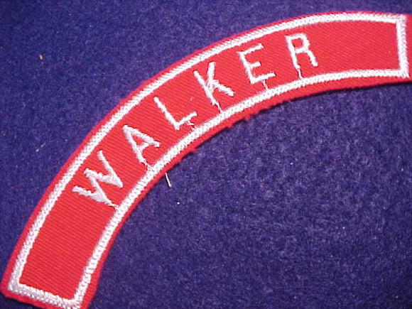 WALKER RED/WHITE CITY STRIP, MINT