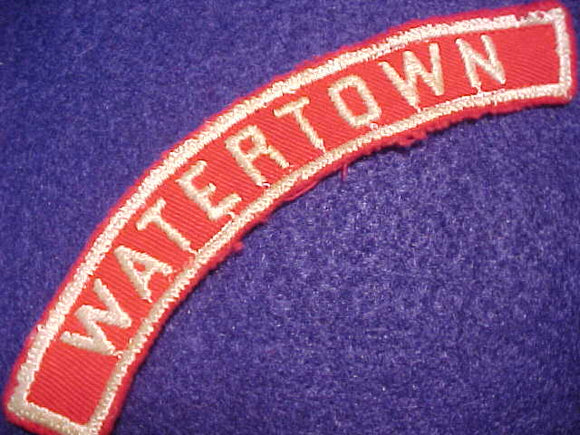WATERTOWN RED/WHITE CITY STRIP, USED
