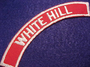 WHITE HILL RED/WHITE CITY STRIP, MINT