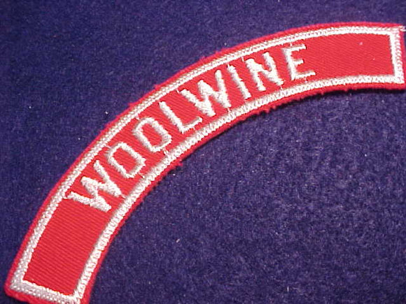 WOOLWINE RED/WHITE CITY STRIP, MINT