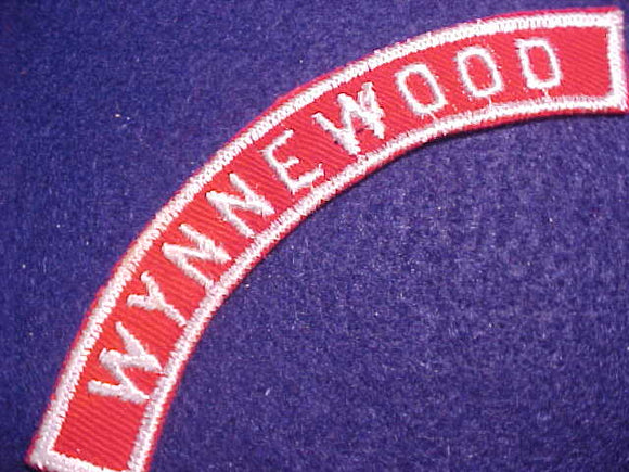 WYNNEWOOD RED/WHITE CITY STRIP, MINT