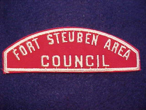 RED/WHITE STRIP, FORT STEUBAN AREA/COUNCIL