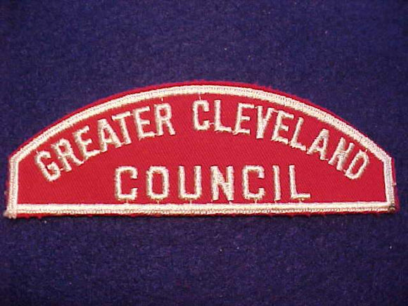 RED/WHITE STRIP, GREATER CLEVELAND/COUNCIL