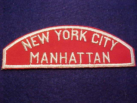RED/WHITE STRIP, NEW YORK CITY/MANHATTAN