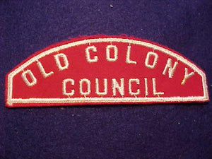 RED/WHITE STRIP, OLD COLONY/COUNCIL
