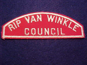 RED/WHITE STRIP, RIP VAN WINKLE/COUNCIL