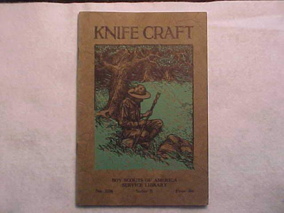BSA SERVICE LIBRARY BOOKLET, KNIFE CRAFT, SERIES B