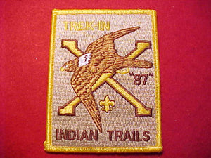 INDIAN TRAILS TREK-IN, 1987