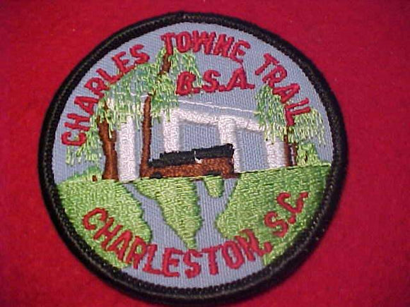 CHARLES TOWNE TRAIL PATCH, CHARLESTON, SC
