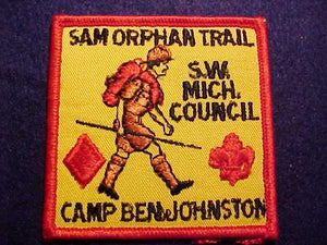 SAM ORPHAN TRAIL, CAMP BEN JOHNSTON, SOUTHWEST MICHIGAN COUNCIL