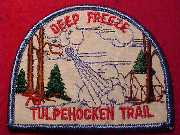 TULPEHOCKEN TRAIL DEEP FREEZE, 1976